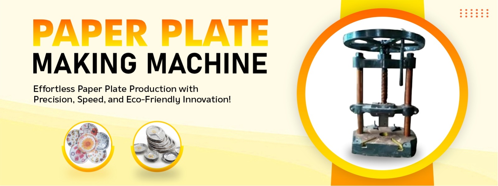 Paper Plate Making Machines in Andhra Pradesh Yemmiganur