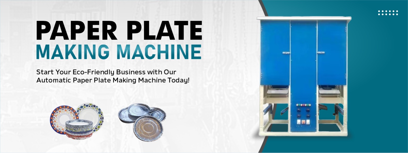 Double Die Paper Plate Machine in Gujarat Chhota Udepur