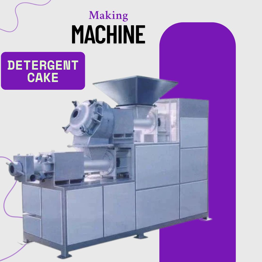 Detergent Cake Plodder Machine – Best Soap and Detergent Bar Extruder for Manufacturing