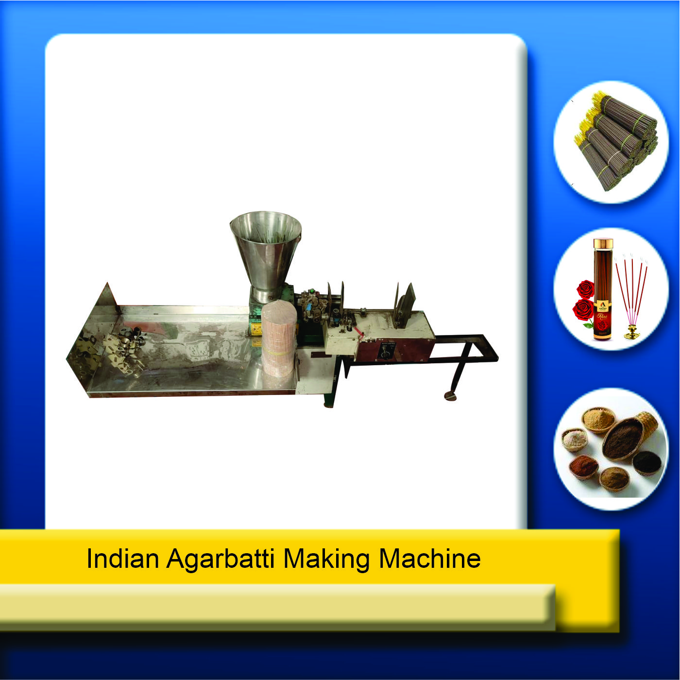 High Speed Agarbatti Making Machine – Fast & Efficient Production