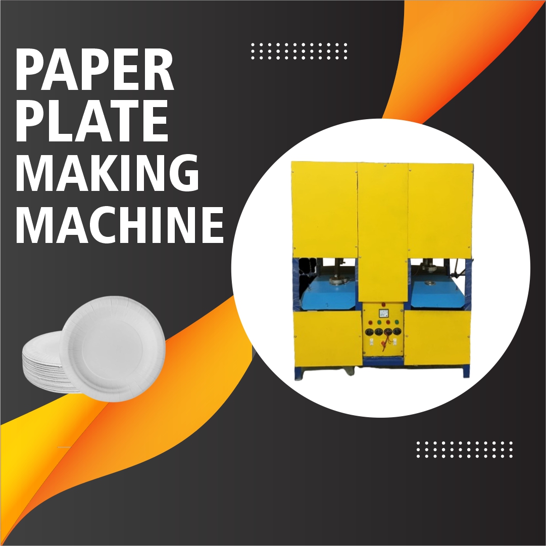 Double Die Paper Plate Machine