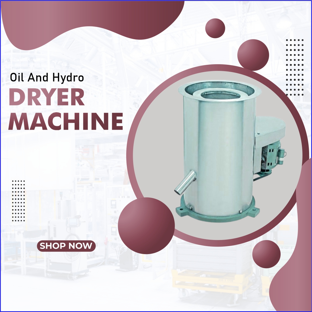 Oil Withdrow Machine Oil and Hydro Dryer Machine – For Efficient De-Oiling & Drying of Snacks