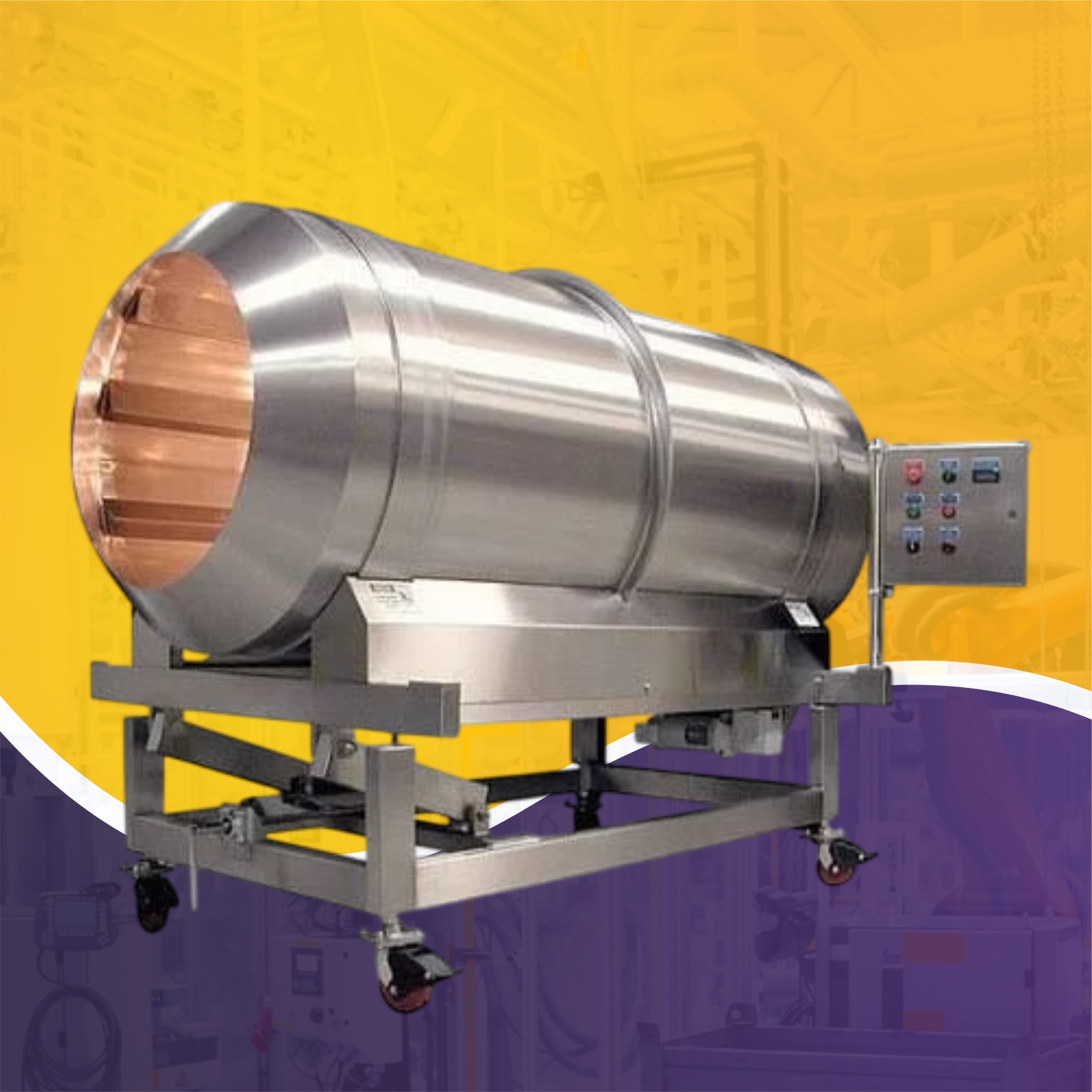 kurkure roaster machine