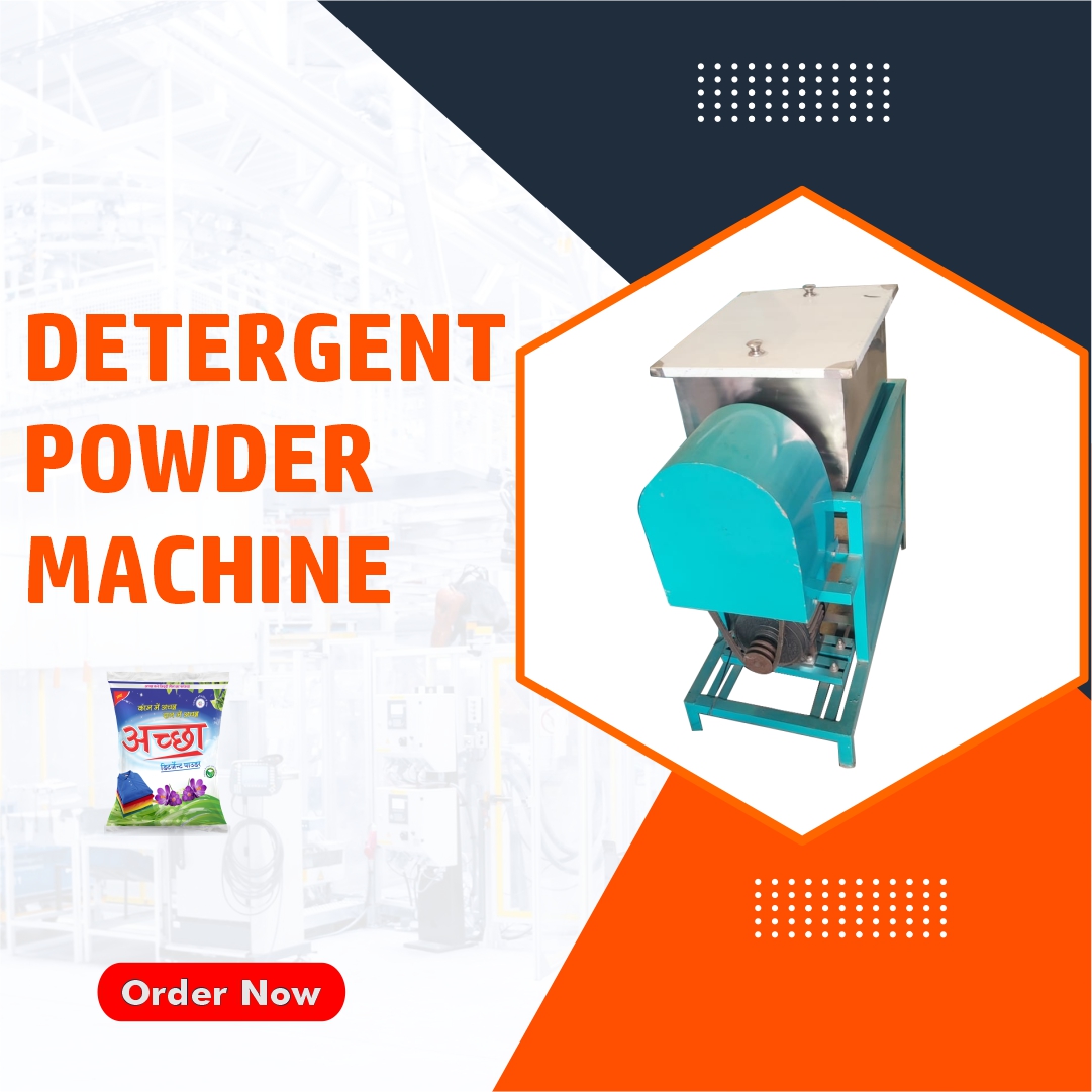detergent powder mixer machine