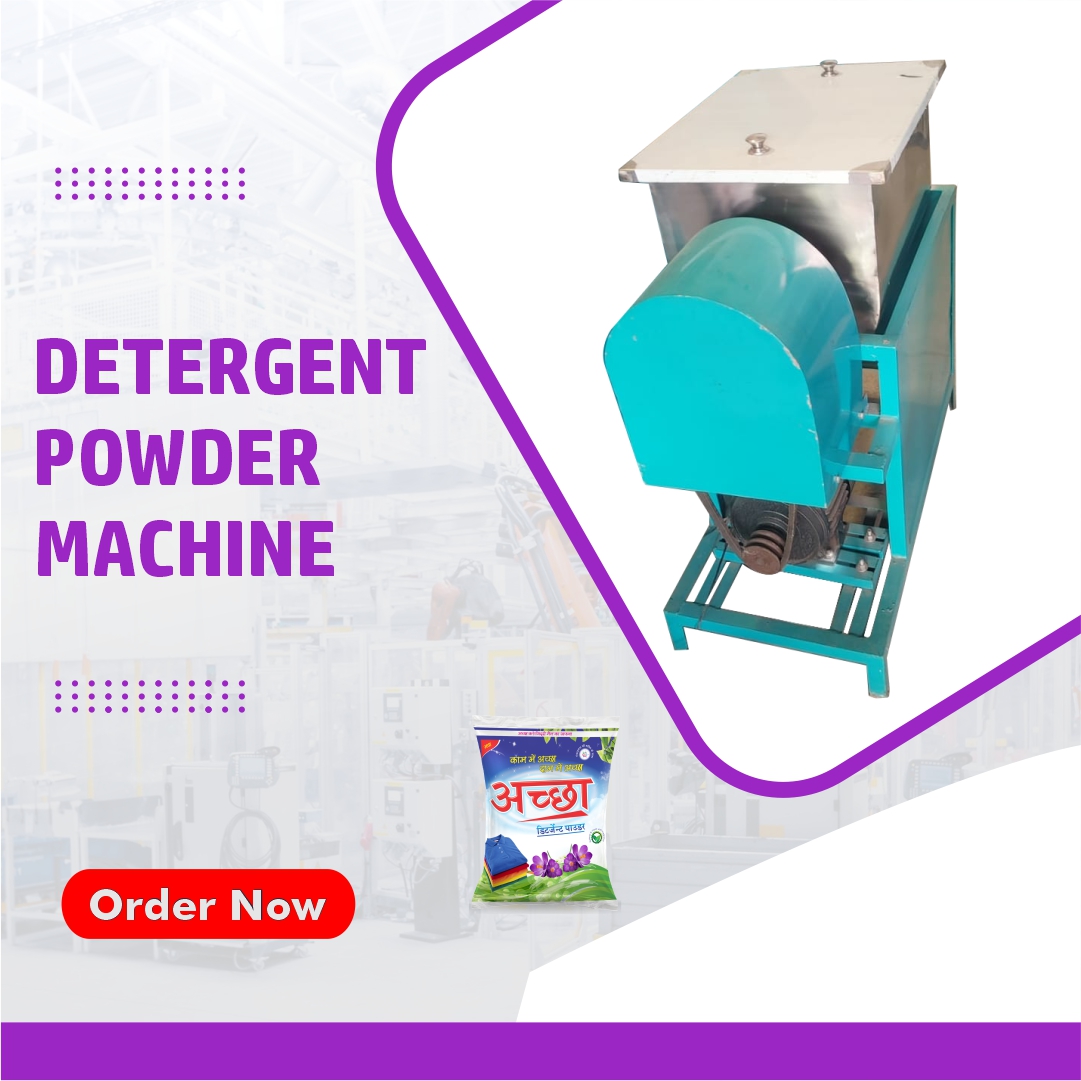 detergent powder mixer machine