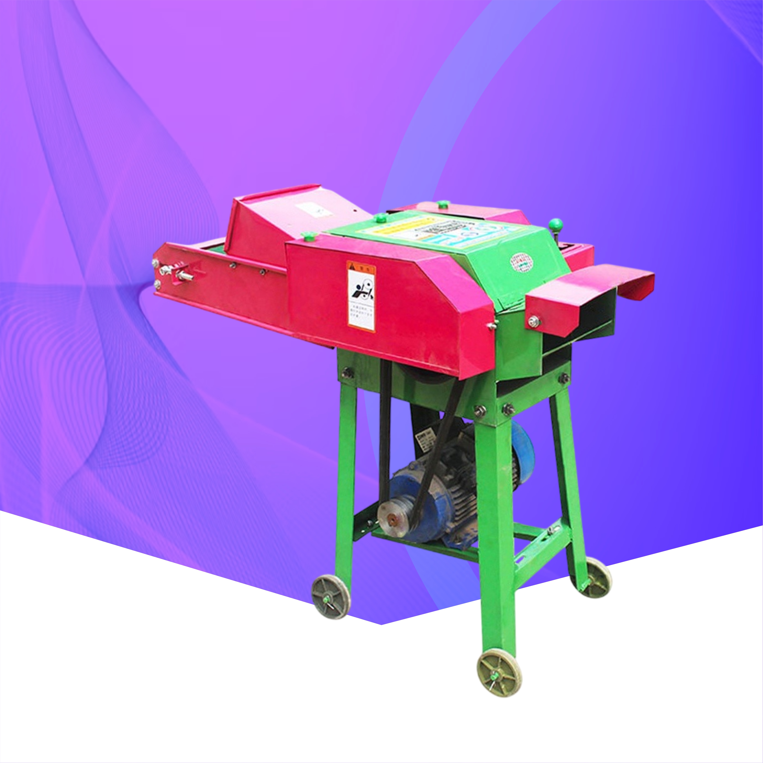 mini chaff cutter machine