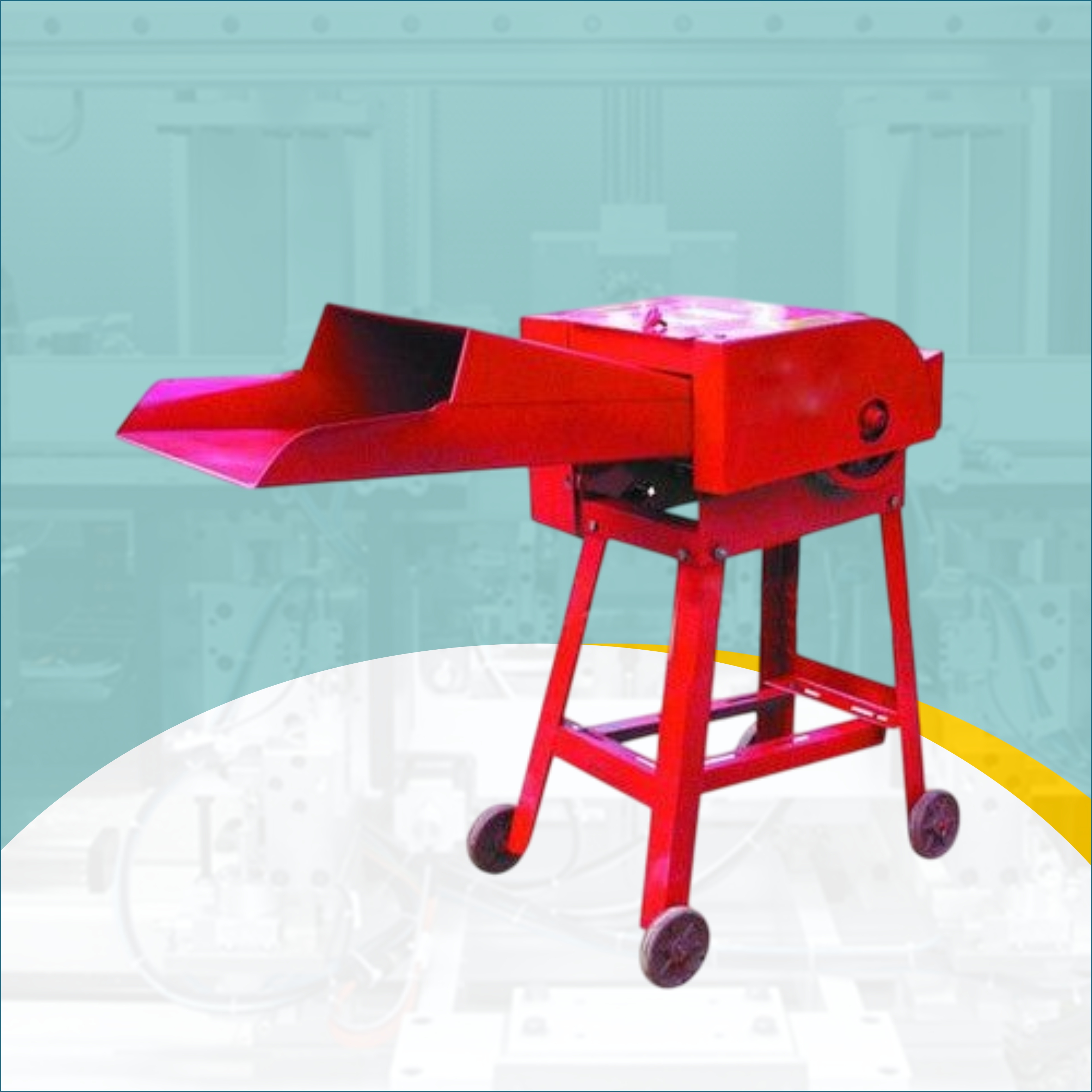 mini chaff cutter machine