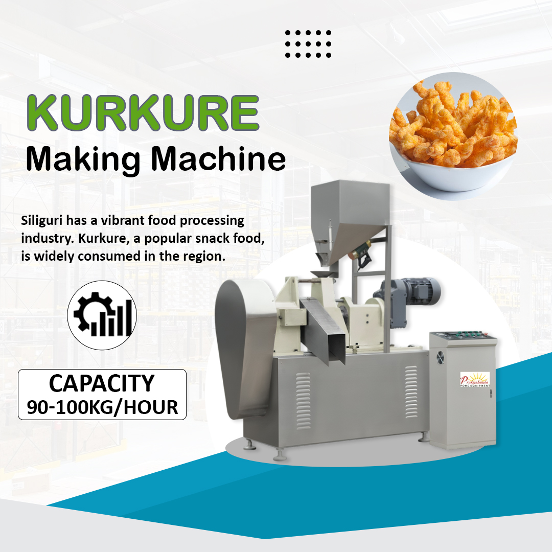 Kurkure Machine for Sale – Automatic Snack Making Units by ASVR Engineering