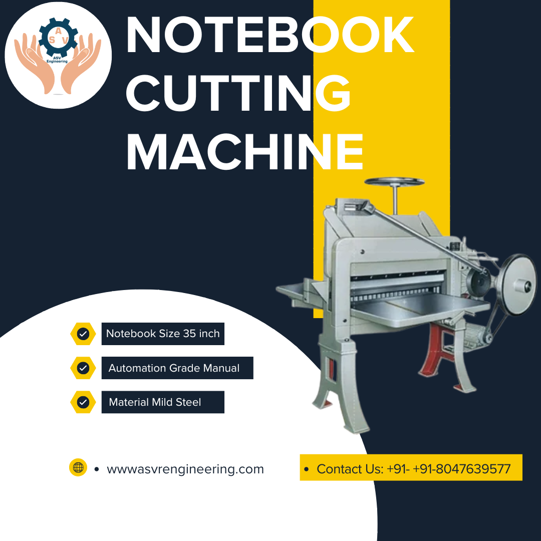Top Notebook Making Machine Manufacturers & Suppliers in India – 2025 List