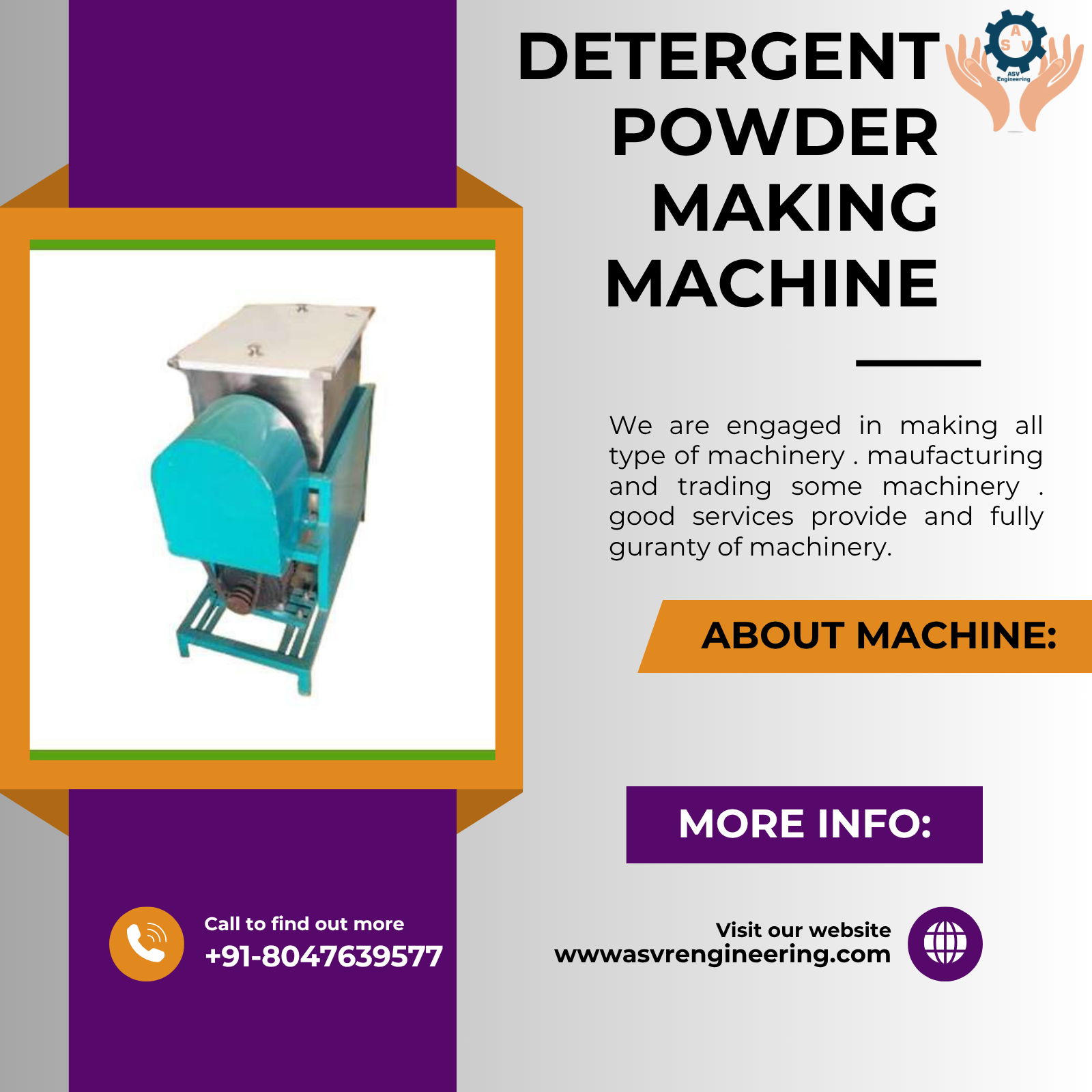  Start Your Detergent Business with Our Powder Making Machines
