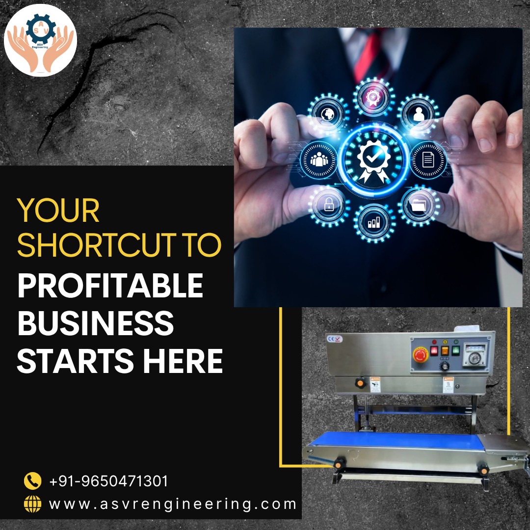 Start Something That’s Yours with ASVR Engineering – Build Your Business with Low-Investment Machines