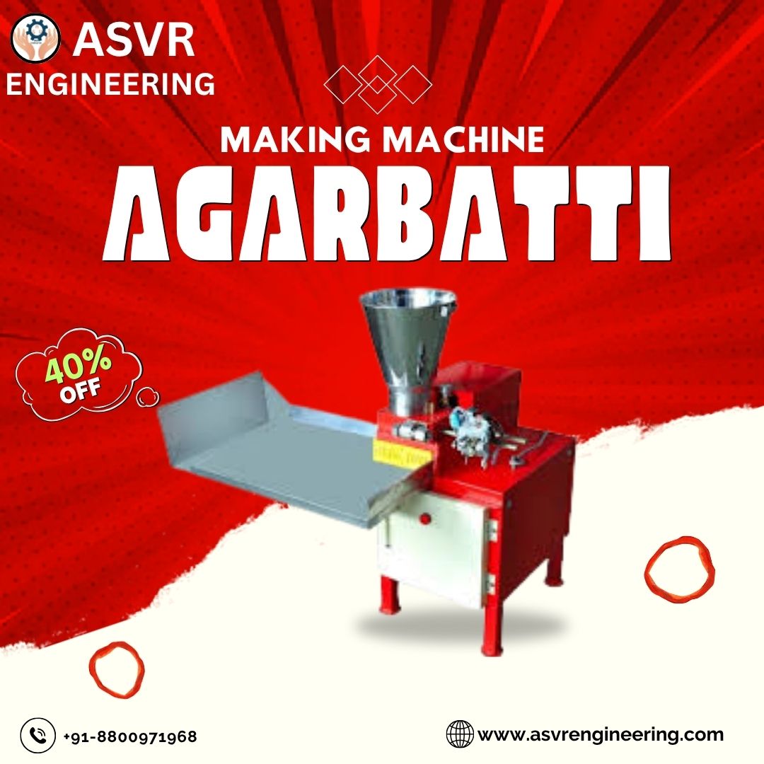 Manual Agarbatti Making Machine in Mawphlang | ASVR Engineering Pvt Ltd
