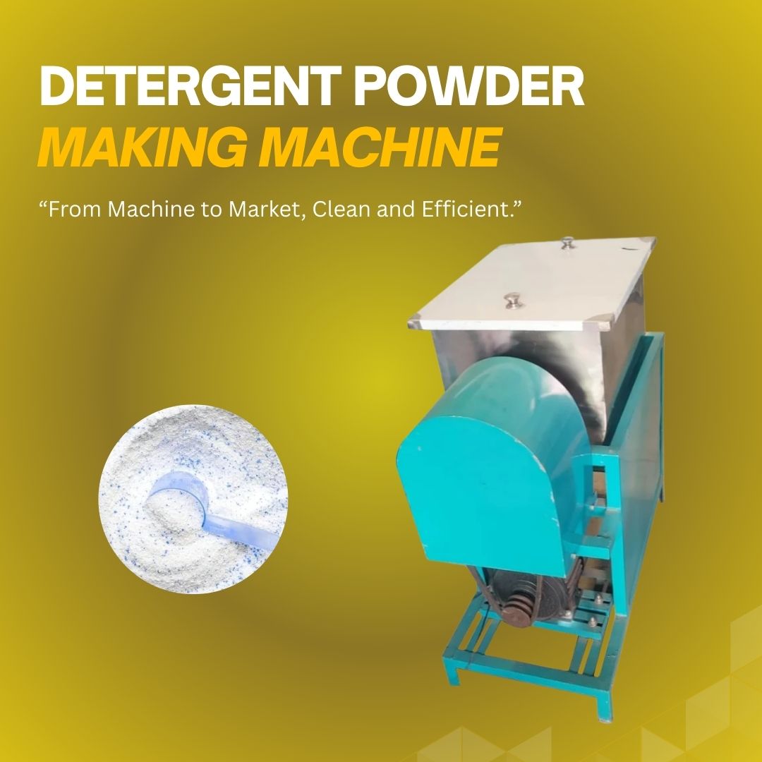 Detergent Powder Production Line – Complete Plant Setup by ASVR Engineering