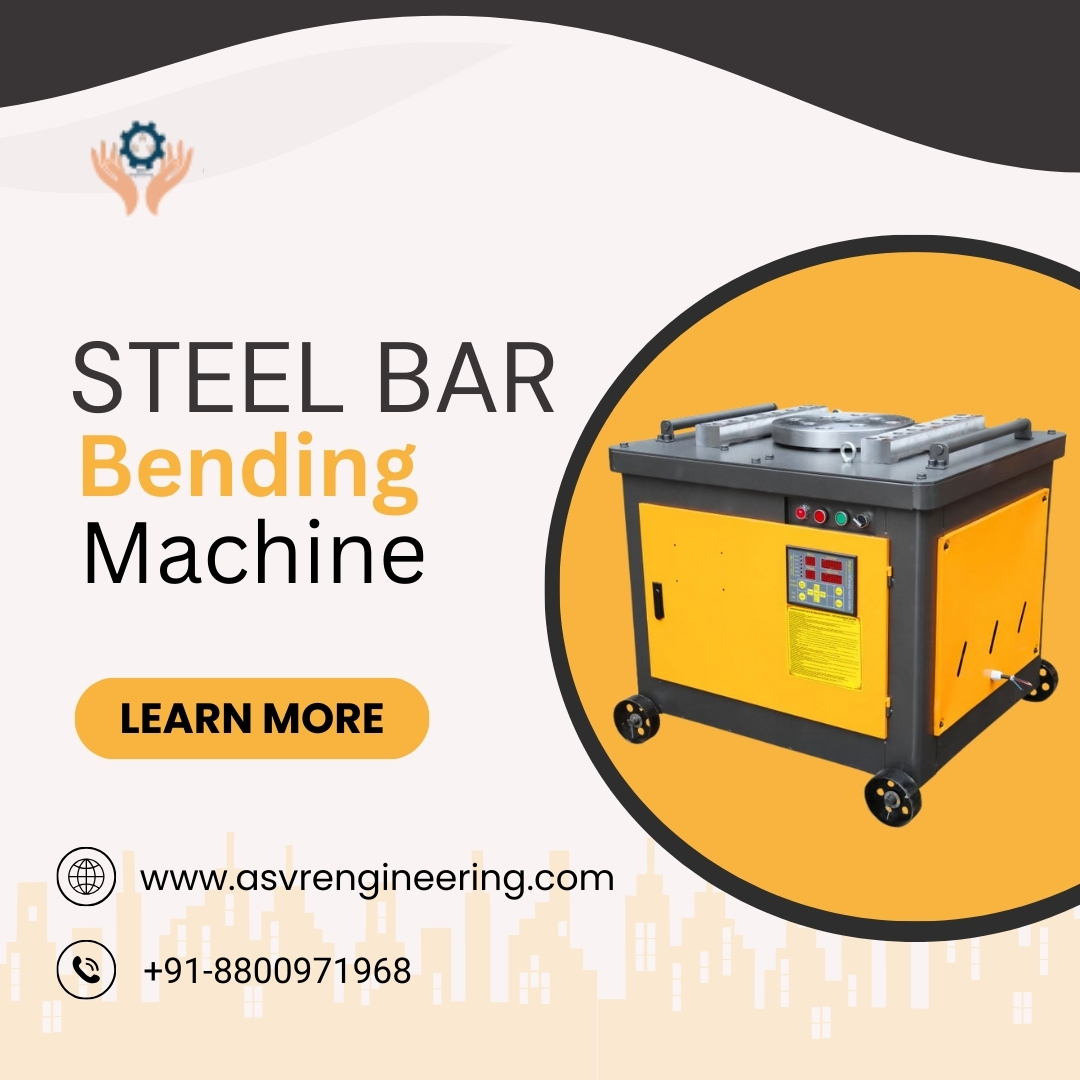 Top Steel Bar Bending Machine Manufacturers | Automatic & Manual Models for Construction Industry