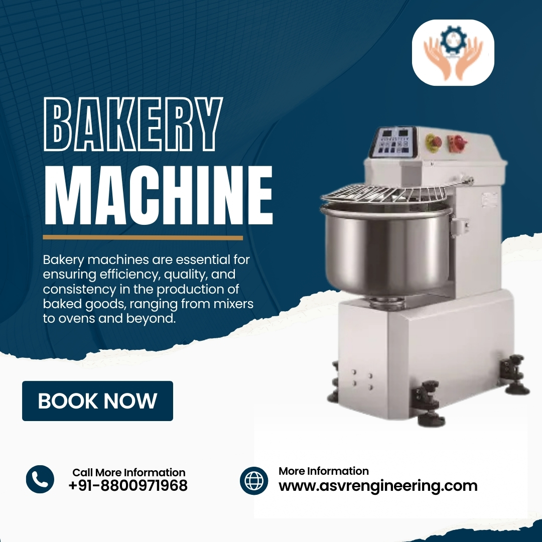 Leading Bakery Machine Manufacturers in India | Commercial & Industrial Bakery Equipment