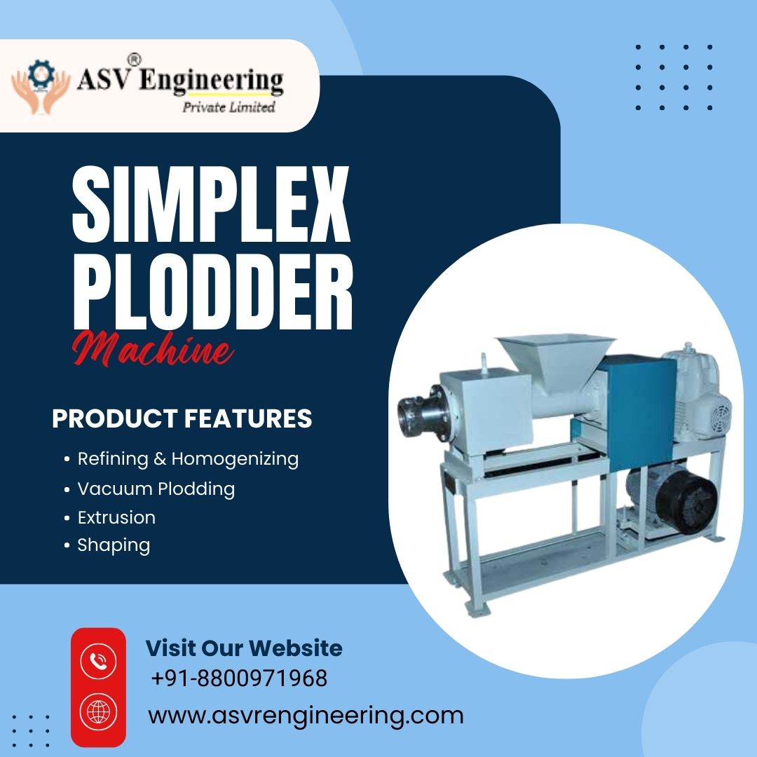 Leading Plodder Machine Manufacturers for Soap & Detergent Production Units
