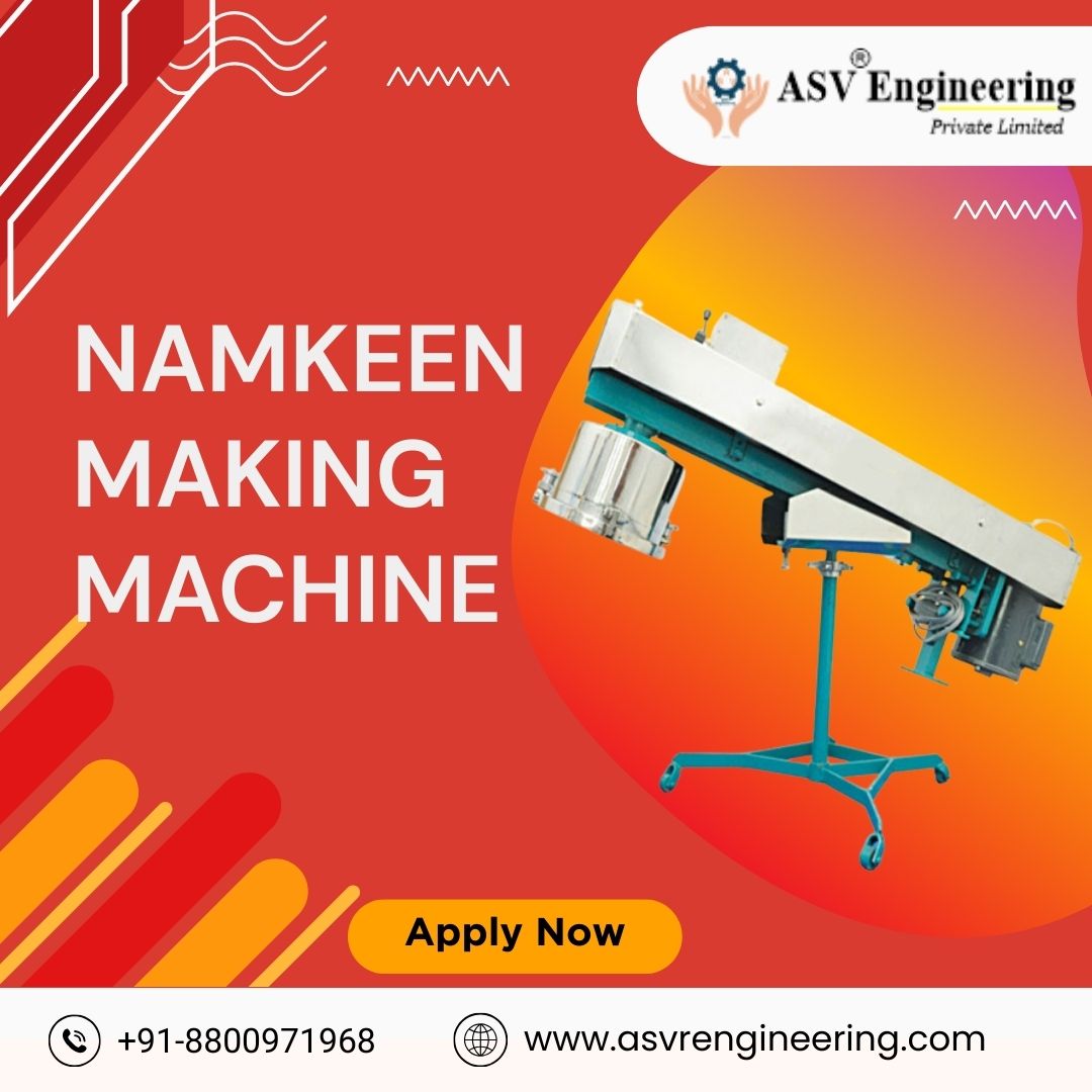 Trusted Namkeen Making Machine Wholesalers in India | High-Capacity, Low-Maintenance Systems
