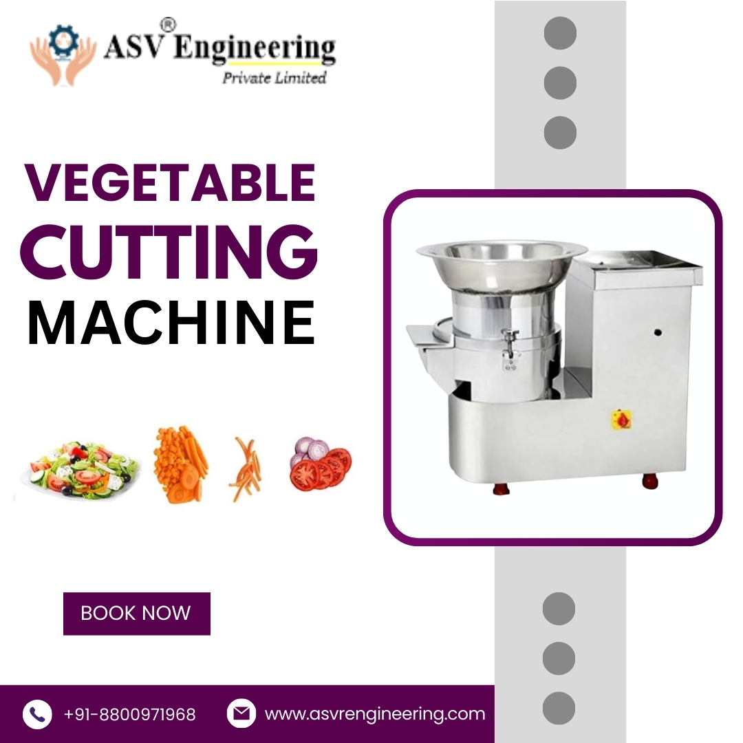 Commercial Vegetable Cutting Machine