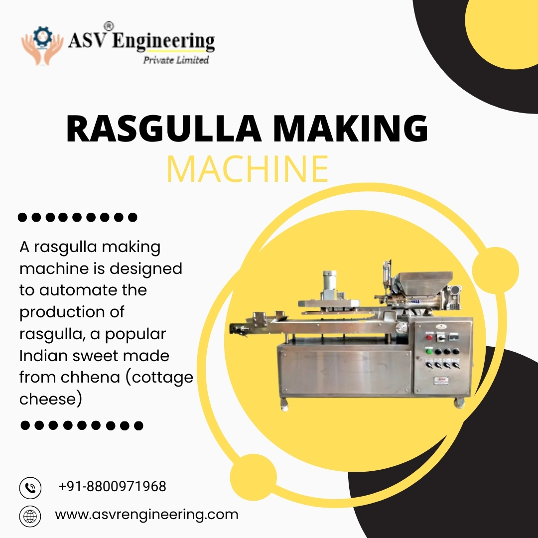 Rasgulla Making Machine 