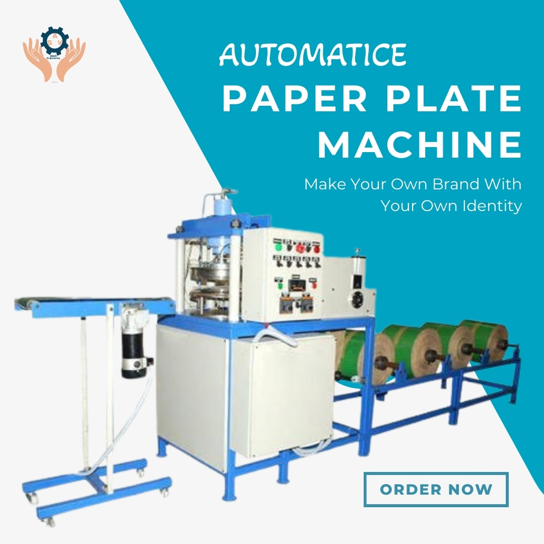 Four Die Paper Plate Making Machine Dealers in India – Heavy Duty Automatic & Semi Automatic Models Available