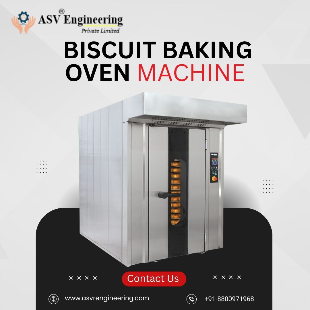 High-Performance Biscuit Baking Oven Manufacturer in India | ASVR ...