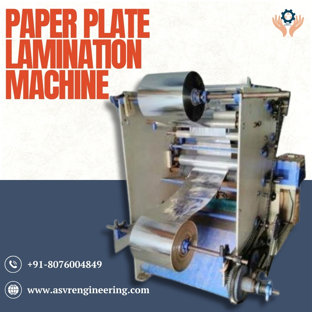   Paper Plate Lamination Machine 