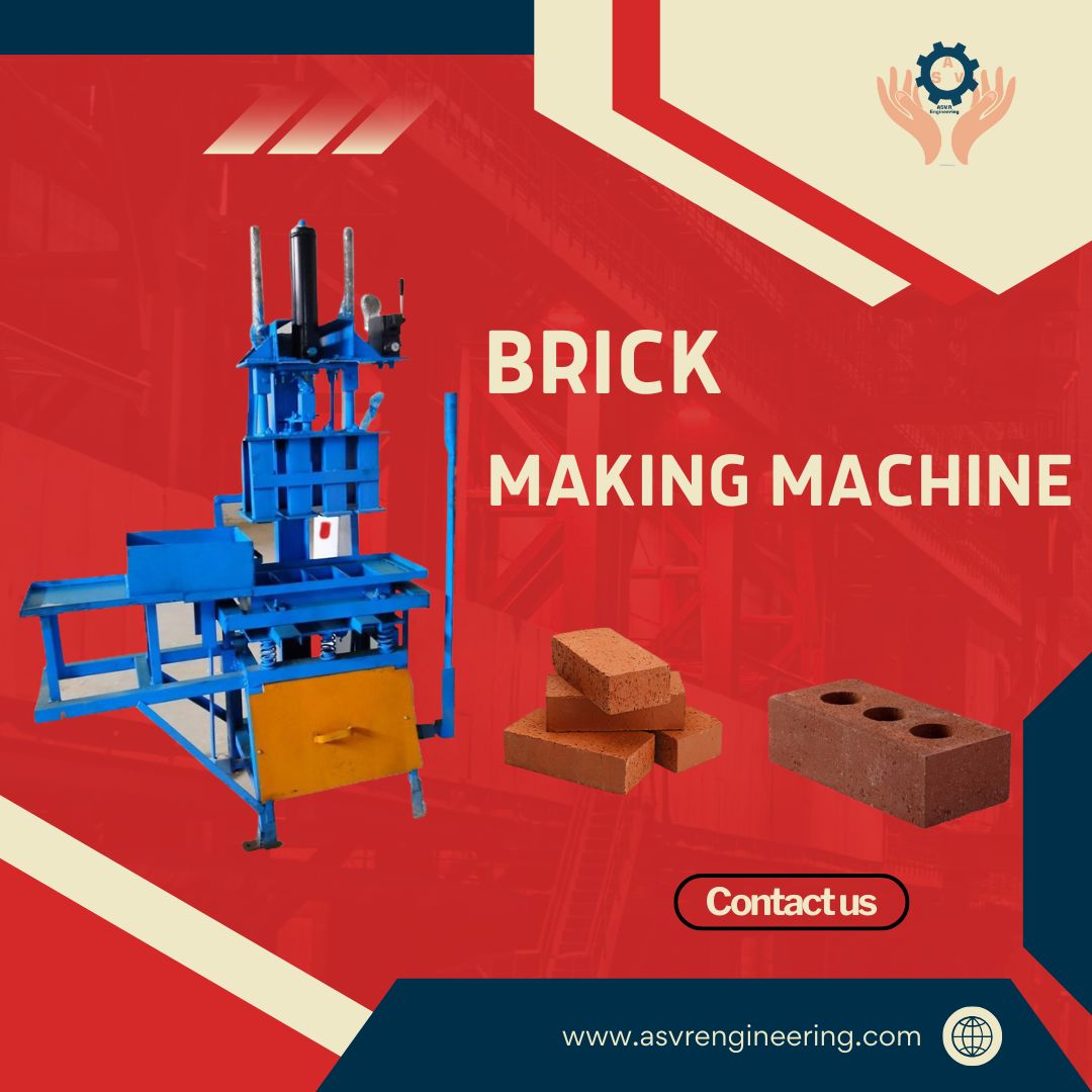 Machine Made Bricks Texture Automatic Fly Ash Brick Making Machine Manufacturer in India | ASVR ...