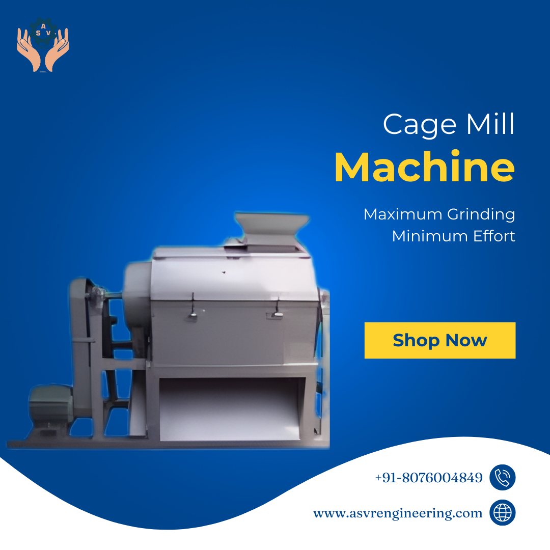 High-Performance Cage Mill Machine for Efficient Crushing & Grinding Solutions