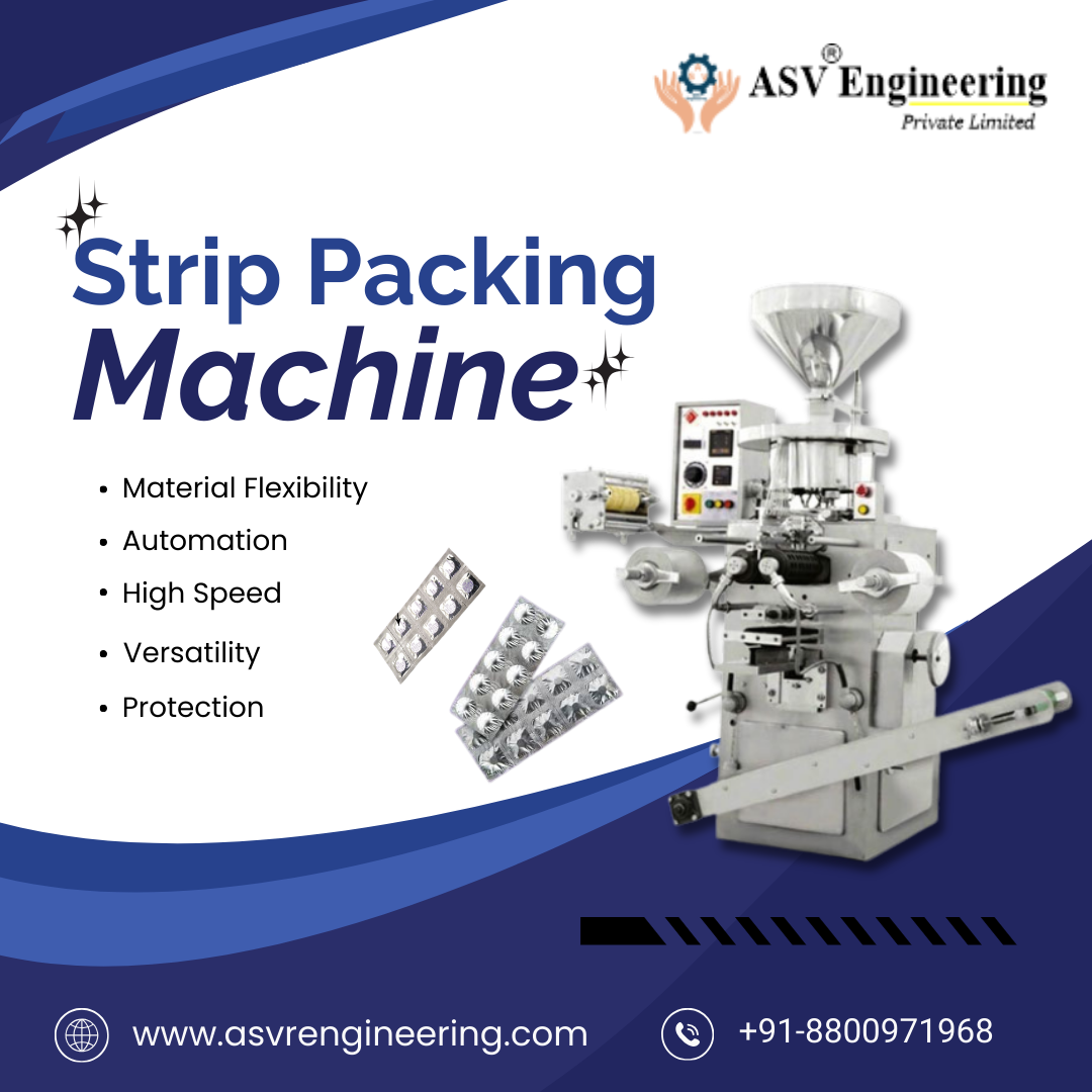 Automatic Strip Packing Machine – High-Speed & Precision Packaging Solution for Pharmaceutical Industry