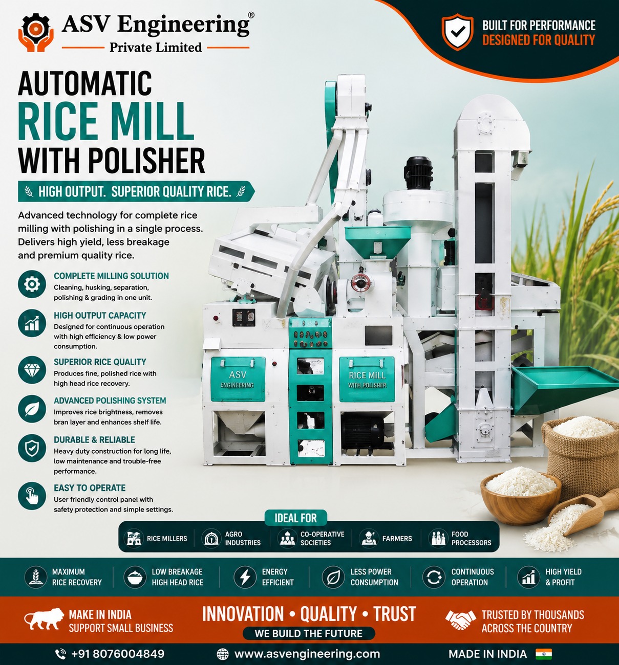 Automatic Rice Mill with Polisher in Jamui, Bihar