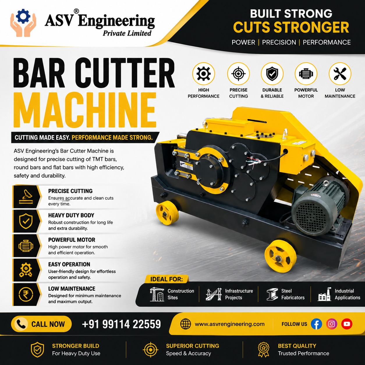 Trusted Bar Cutter Machine Equipment with Low Operating Cost