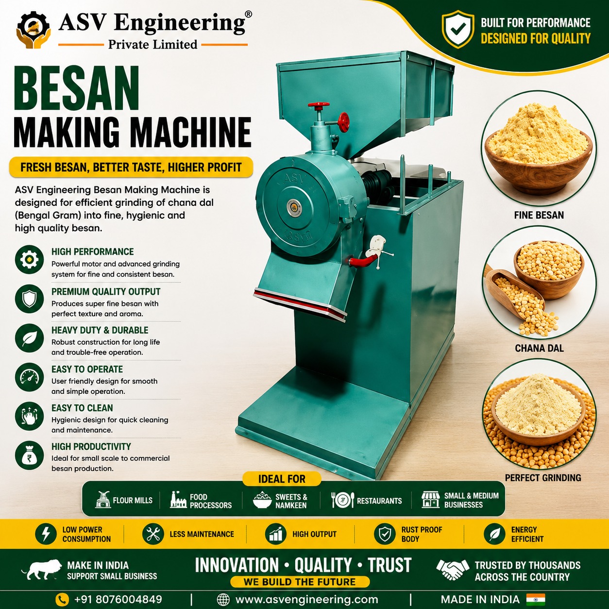 Besan Making Machine in Katihar, Bihar
