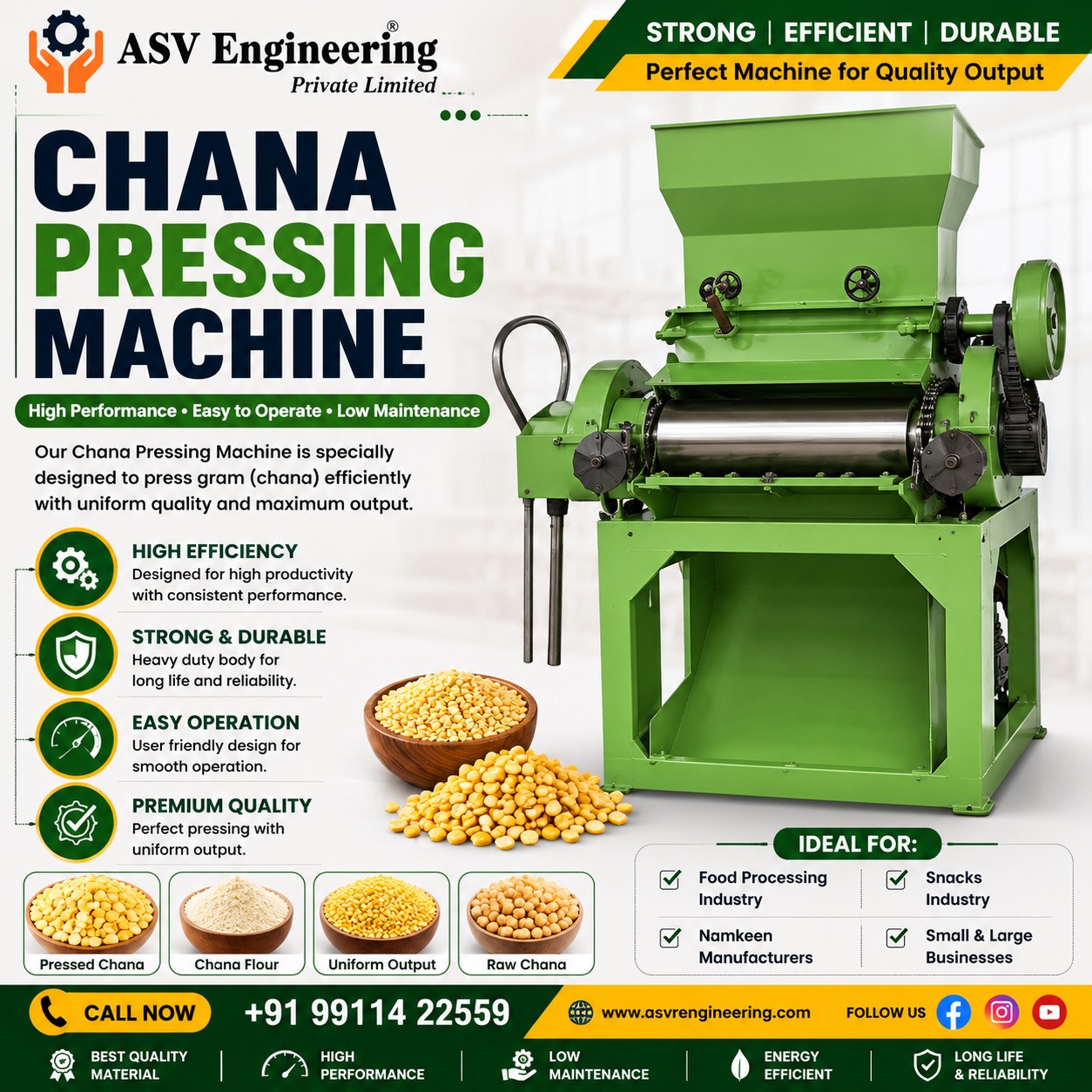 Precision Chanachur Making Machine Equipment for High Production Output