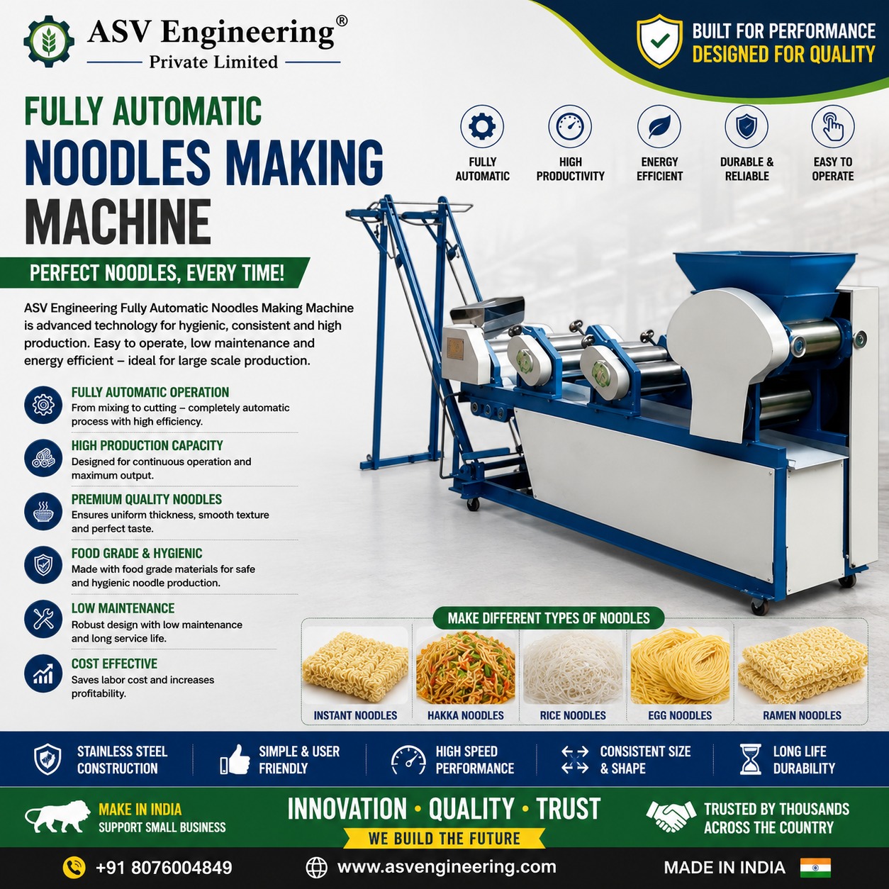 Fully Automatic Noodles Making Machine in Mapusa, Goa