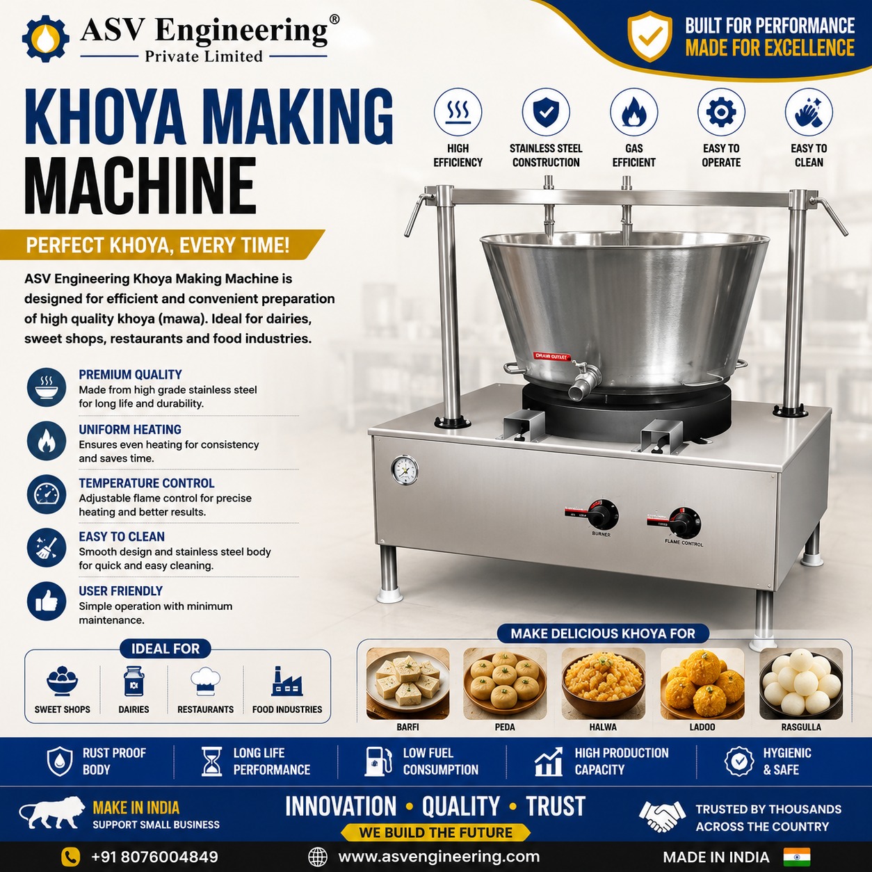 Khoya Making Machine in Mapusa, Goa