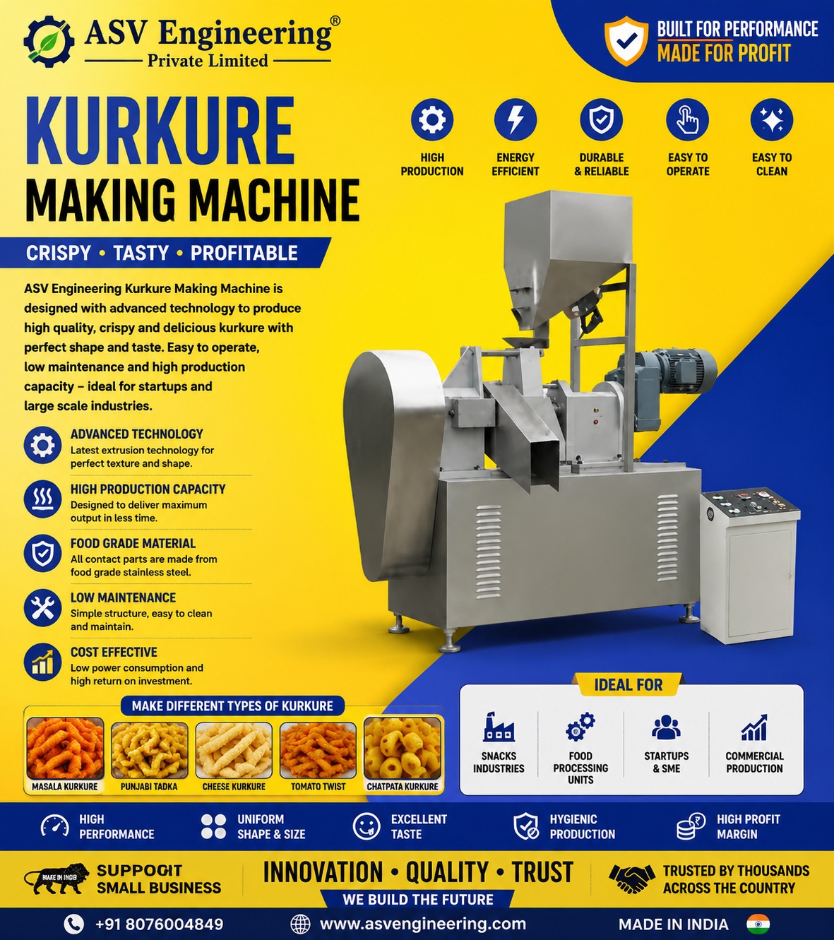 Kurkure Making Machine in Jamui, Bihar