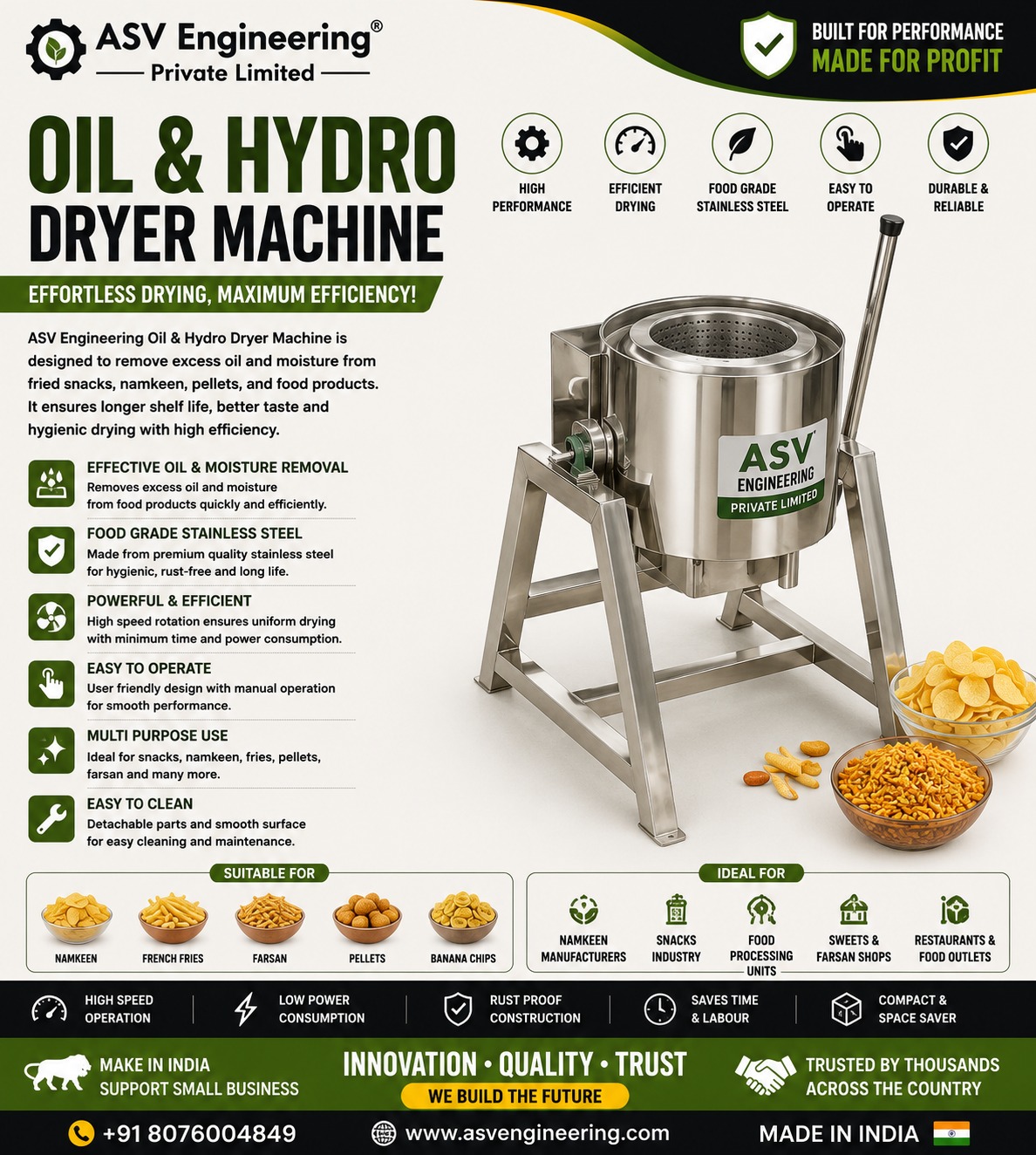 Oil And Hydro Dryer Machine in Gopalganj, Bihar
