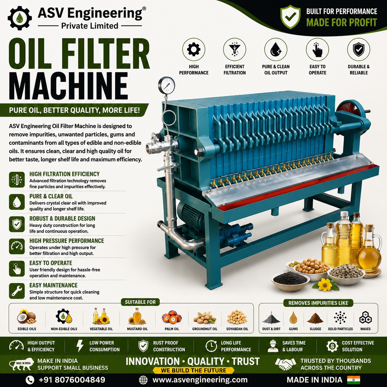 Oil Filter Machine in Katihar, Bihar