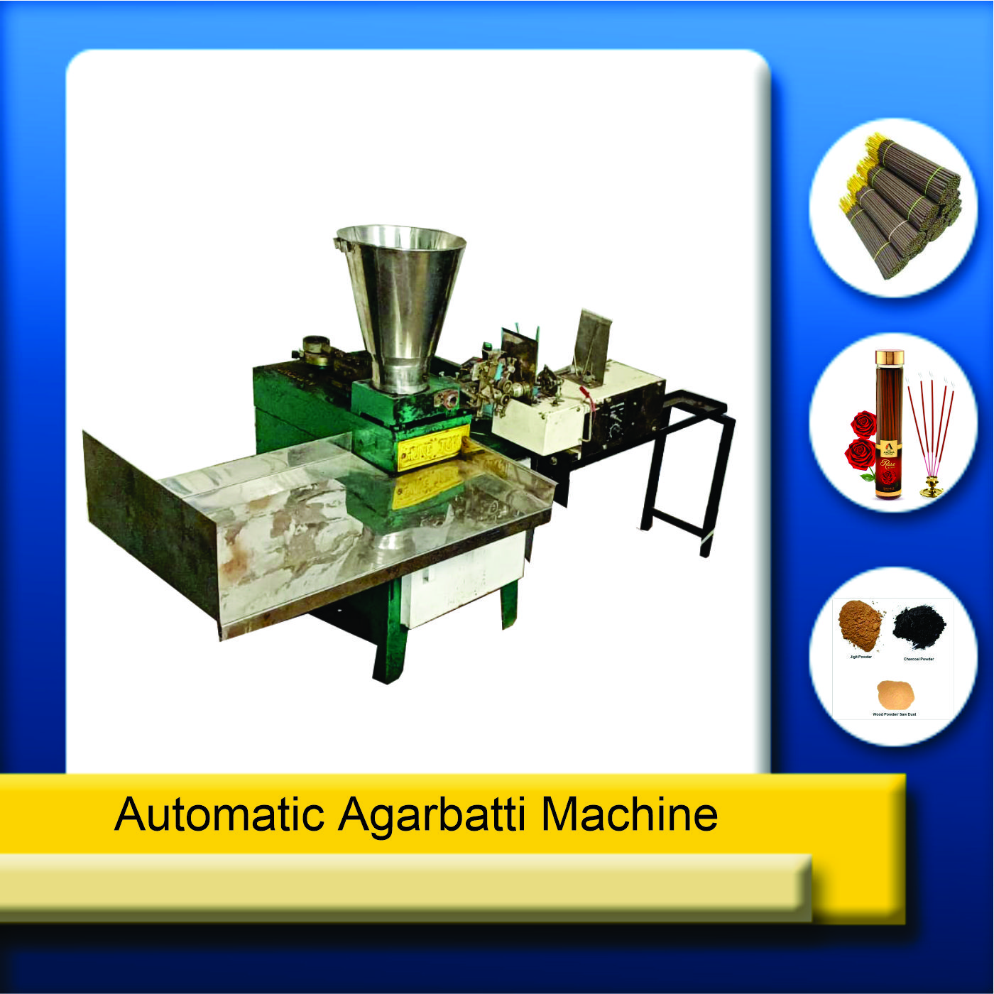 automatic agarbatti making machine 
