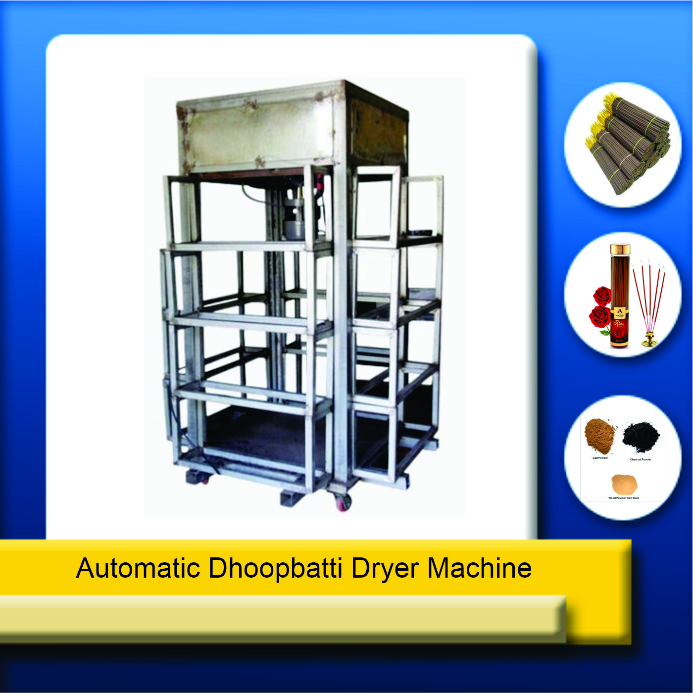 automatic dhoopbatti dryer machine