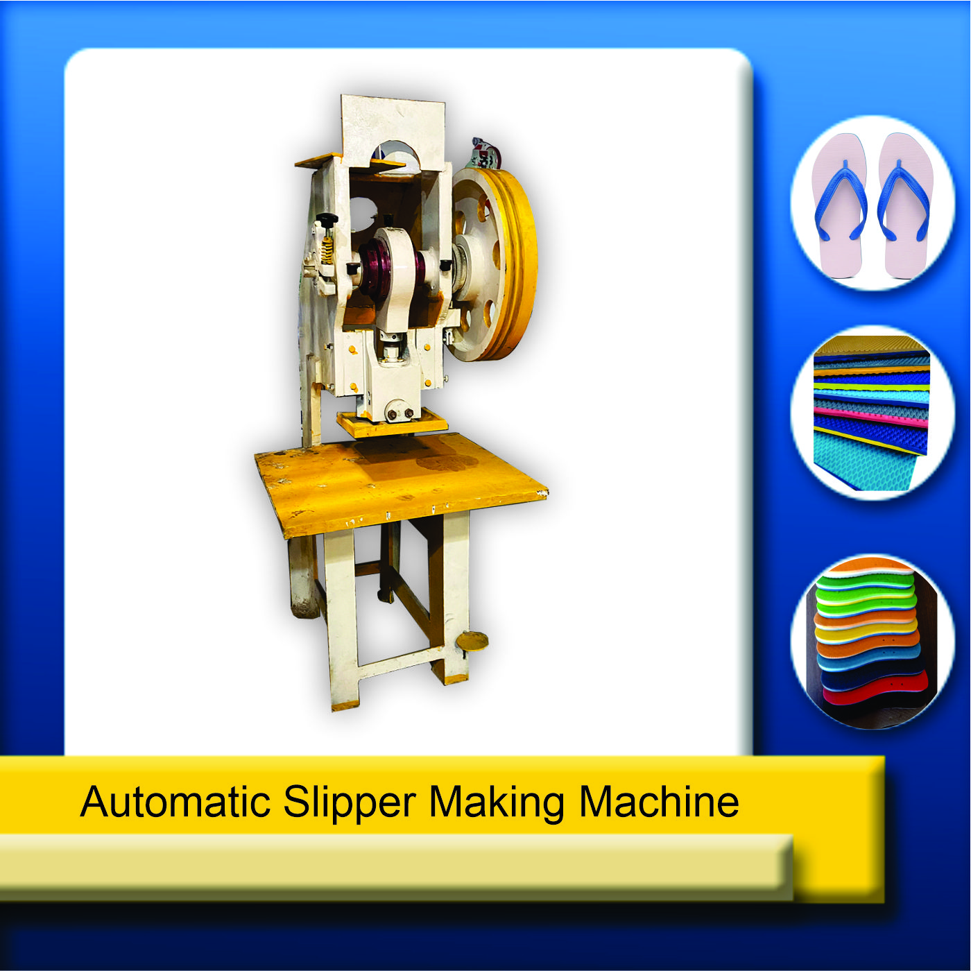 automatic chappal making machine