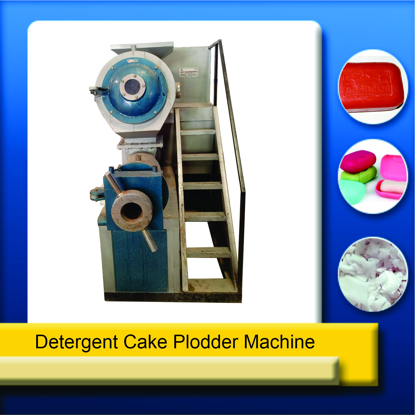  detergent cake plodder machine