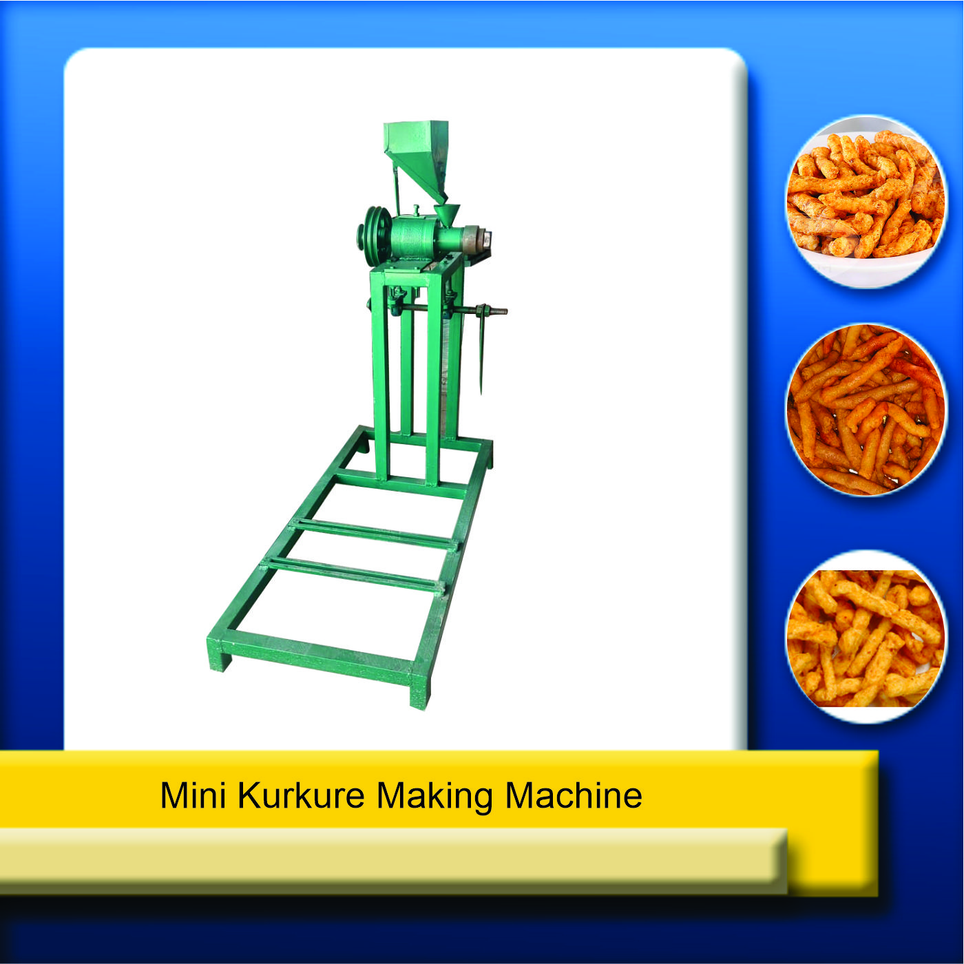  mini kurkure making machine