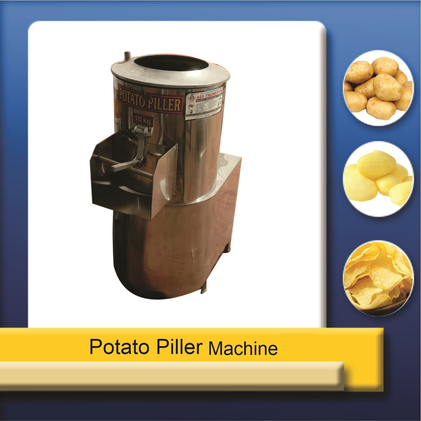 potato pillar machine
