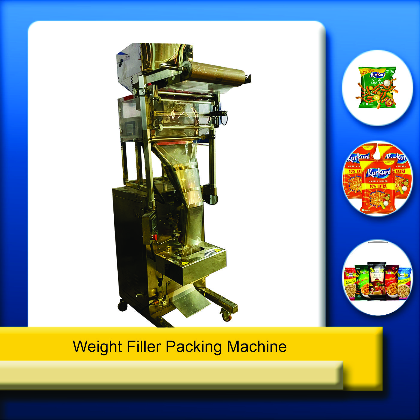weight filler pouch packaging machine